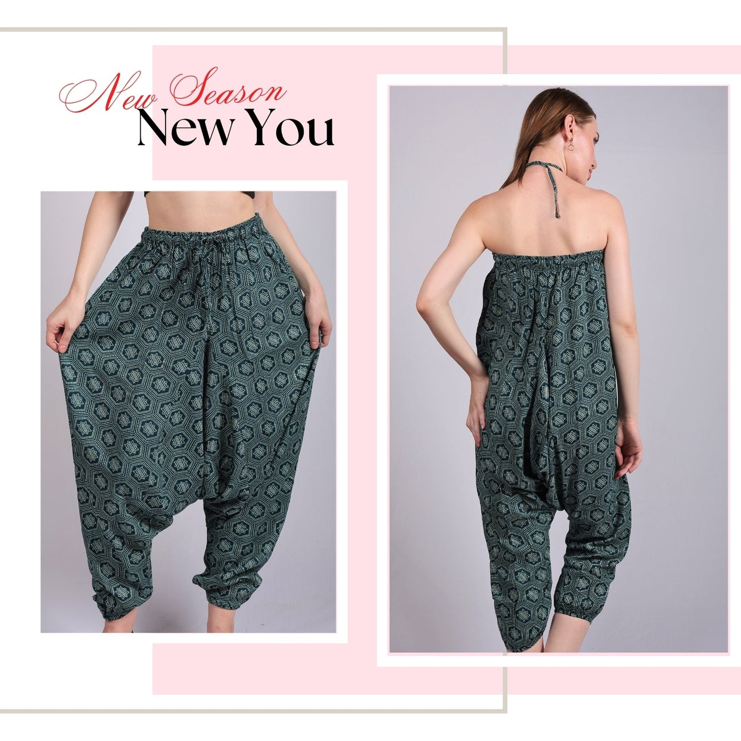 Bohemian Harem Pants for Women “ Comfortable Yoga Pants - .com