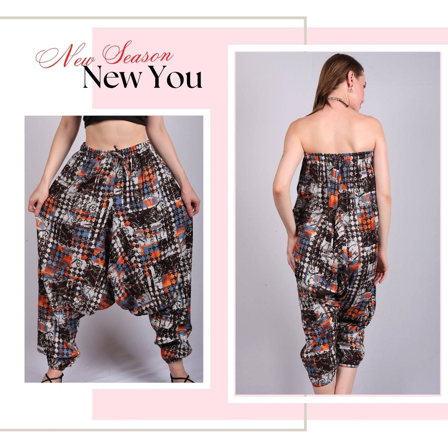 Women's Boho Harem Pants “ Comfy And Beach Wear - .com