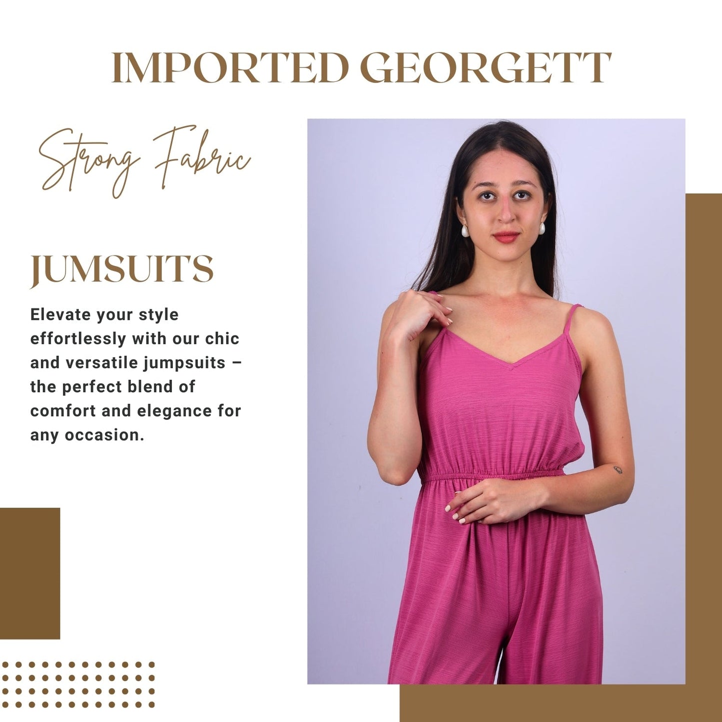 Wide-Leg Sleeveless Jumpsuit