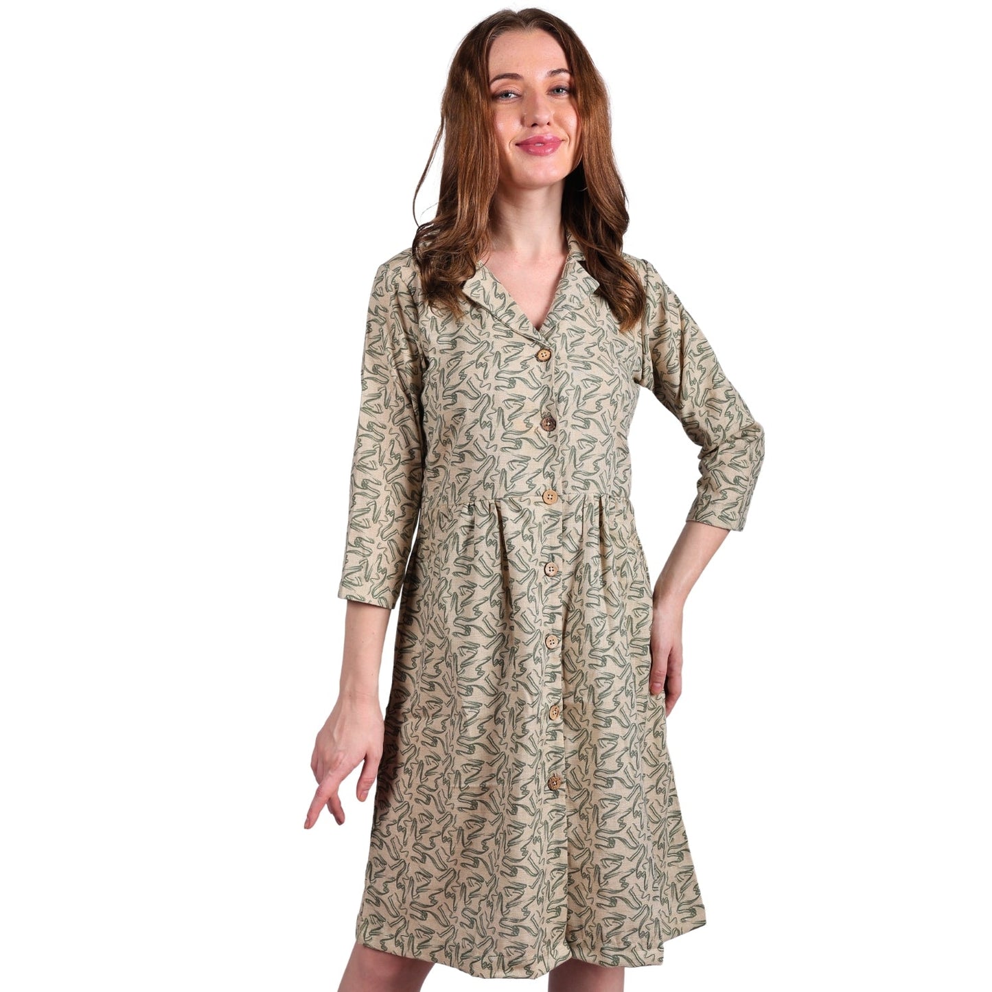 This Summer with Stylish Cotton & Linen Dresses