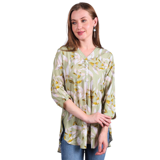 Modal Green Tops for Women | Stylish & Comfortable Designs at Glofash - FashionZapp.com