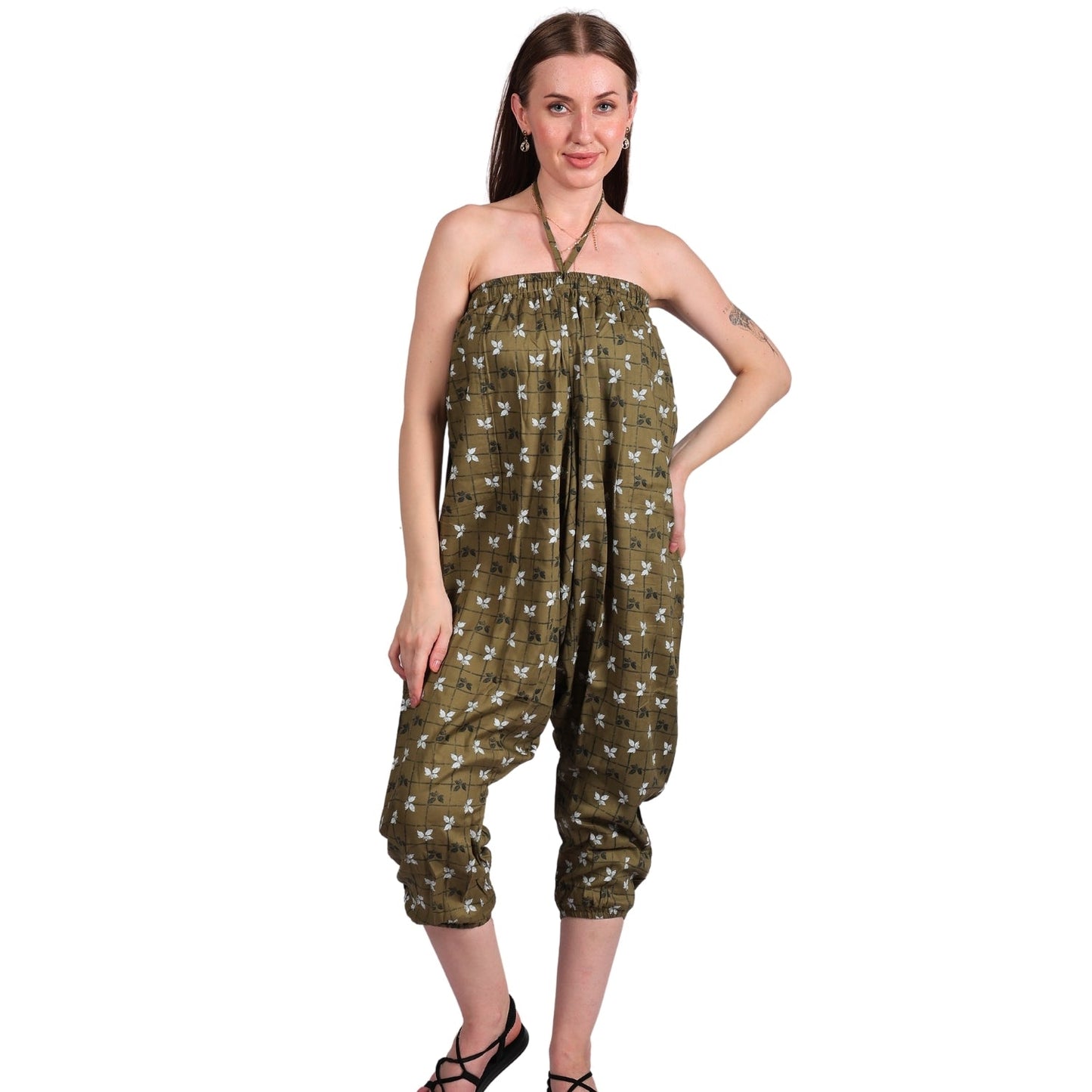 Women's Boho Harem Pants “ Multi-Functional Pants with Pockets - .com