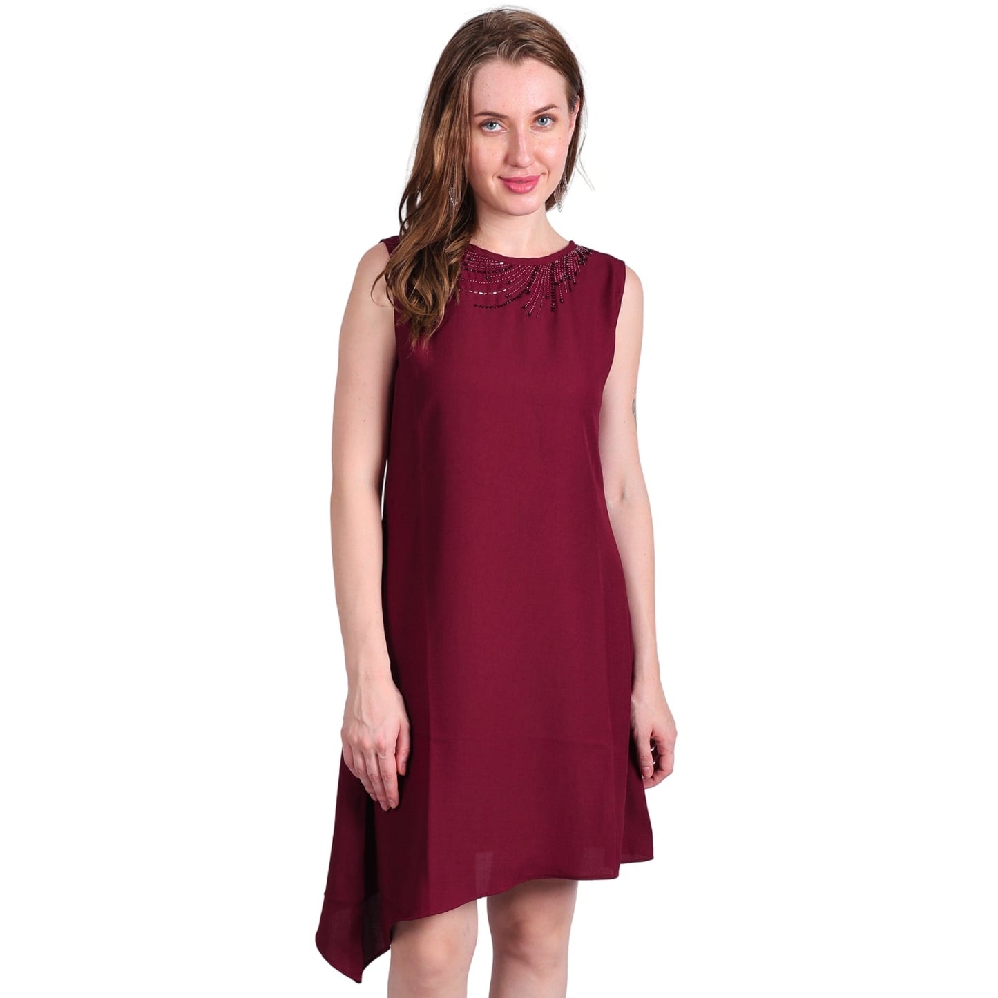 Shop Stylish Blended Georgette Dresses