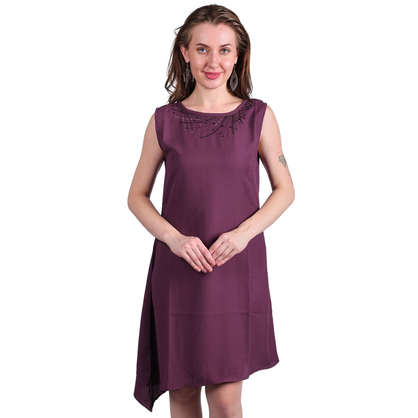 Shop Stylish Blended Georgette Dresses