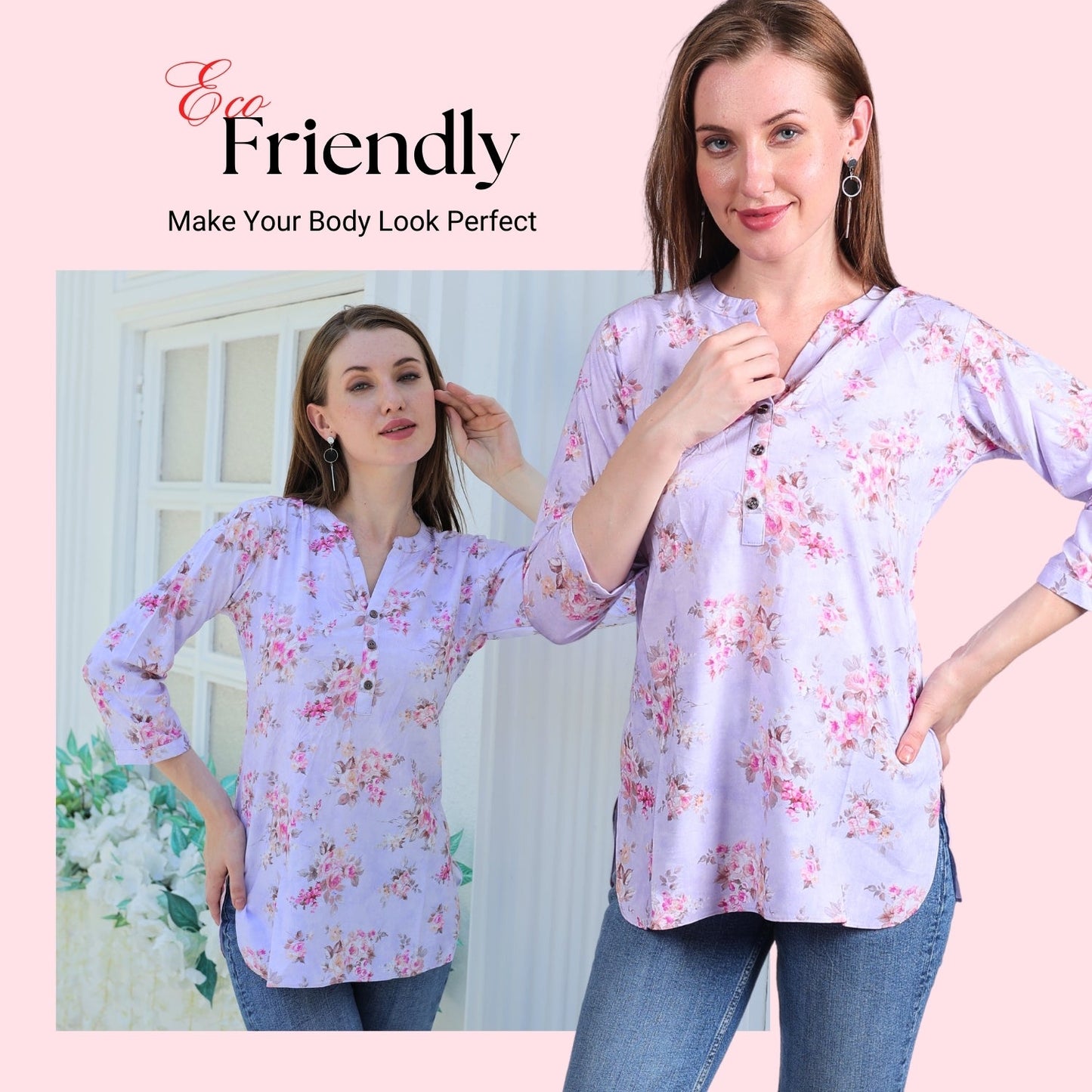Top Printed Tops for Women with Modal Material: Stylish & Trendy Picks