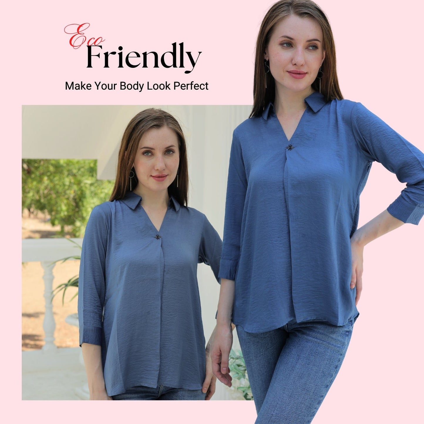 Glofash | Flattering Fit Soft Modal Tops - FashionZapp.com