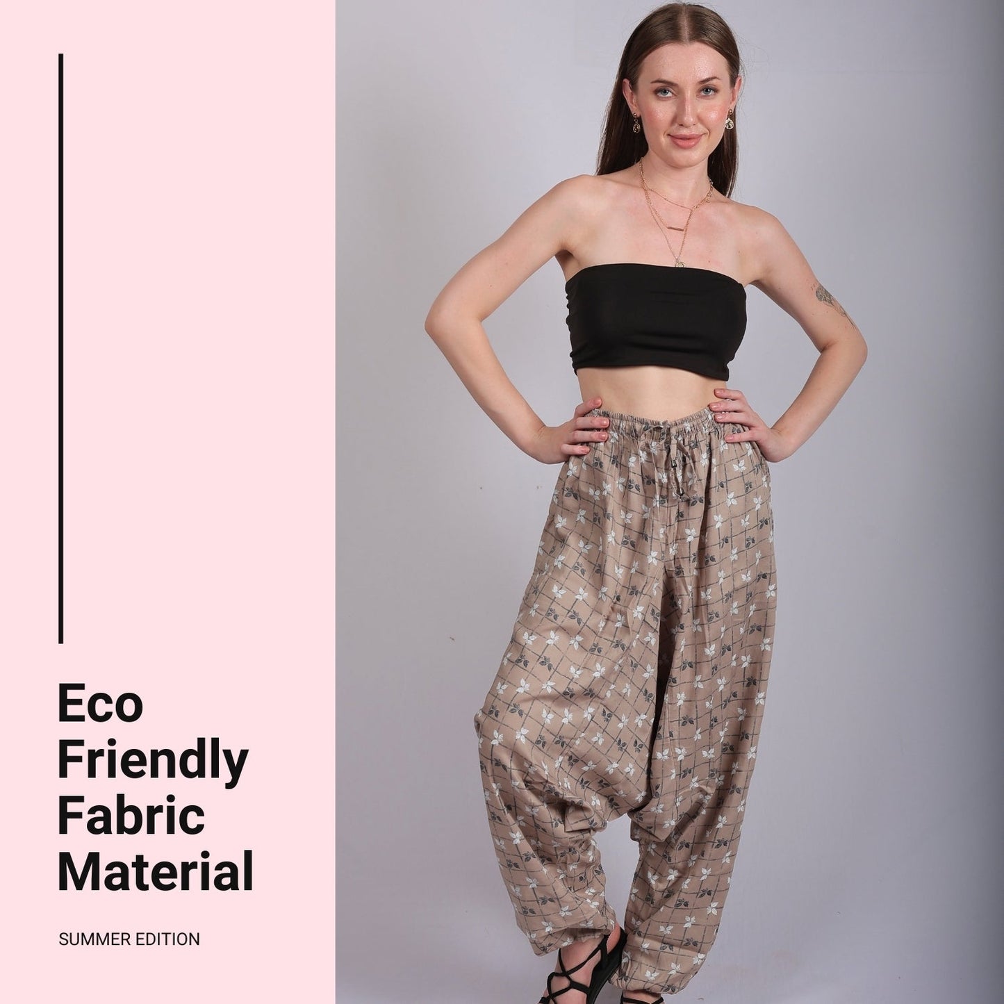 Women's Boho Harem Pants “ Multi-Functional Pants with Pockets - .com