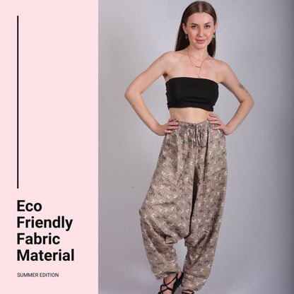 Women's Boho Harem Pants “ Multi-Functional Pants with Pockets - .com