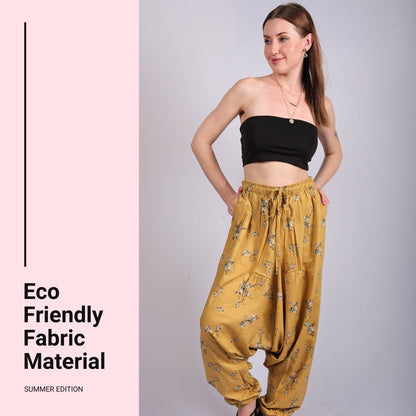 Boho Harem Pants for Women - Yoga Pants with Pockets - .com