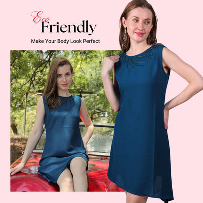 Shop Stylish Blended Georgette Dresses