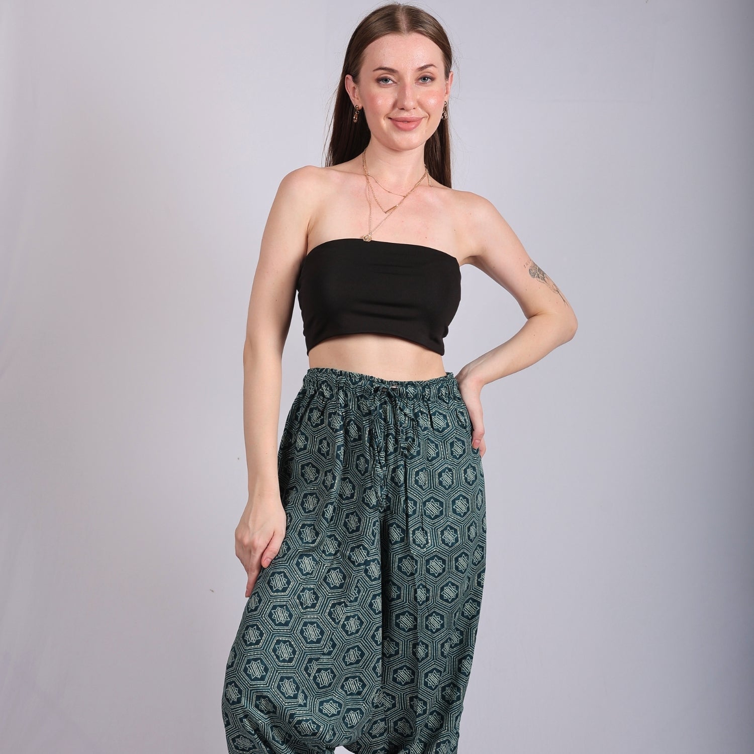 Bohemian Harem Pants for Women “ Comfortable Yoga Pants - .com