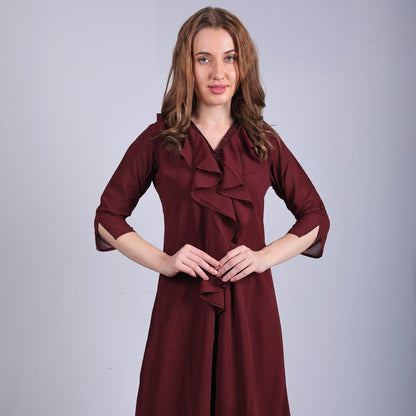 Shop Dresses Blended Georgette