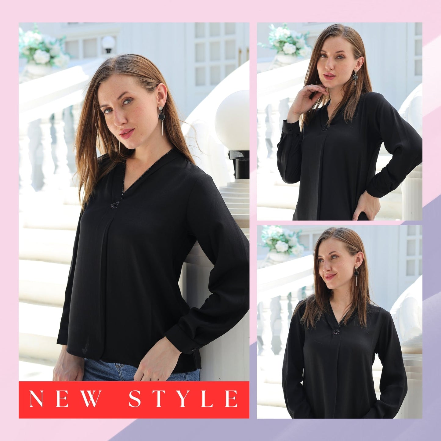 Glofash | Stylish Modal Black Top for Women – Elegant & Comfortable Design - FashionZapp.com