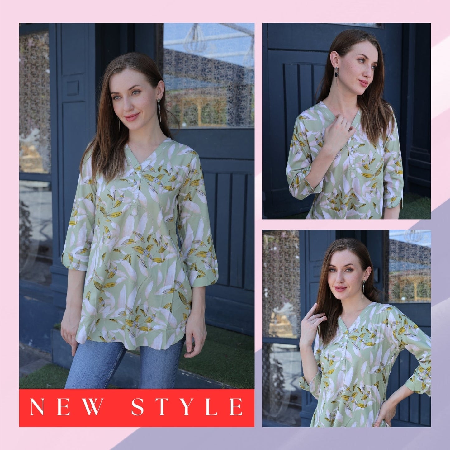 Modal Green Tops for Women | Stylish & Comfortable Designs at Glofash - FashionZapp.com