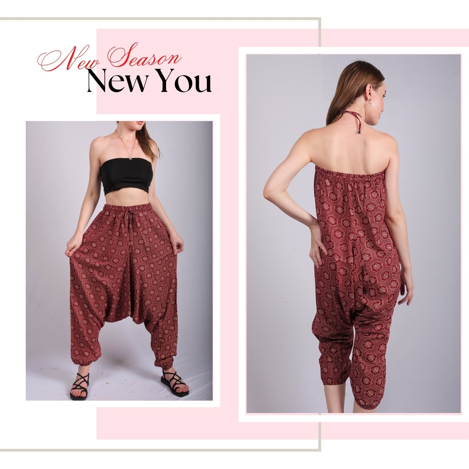 Bohemian Harem Pants for Women “ Comfortable Yoga Pants - .com