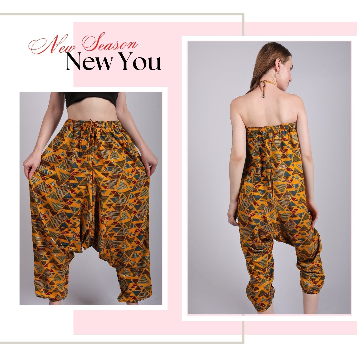 Boho Chic Harem Pants for Women “ Casual Yoga Pants - .com