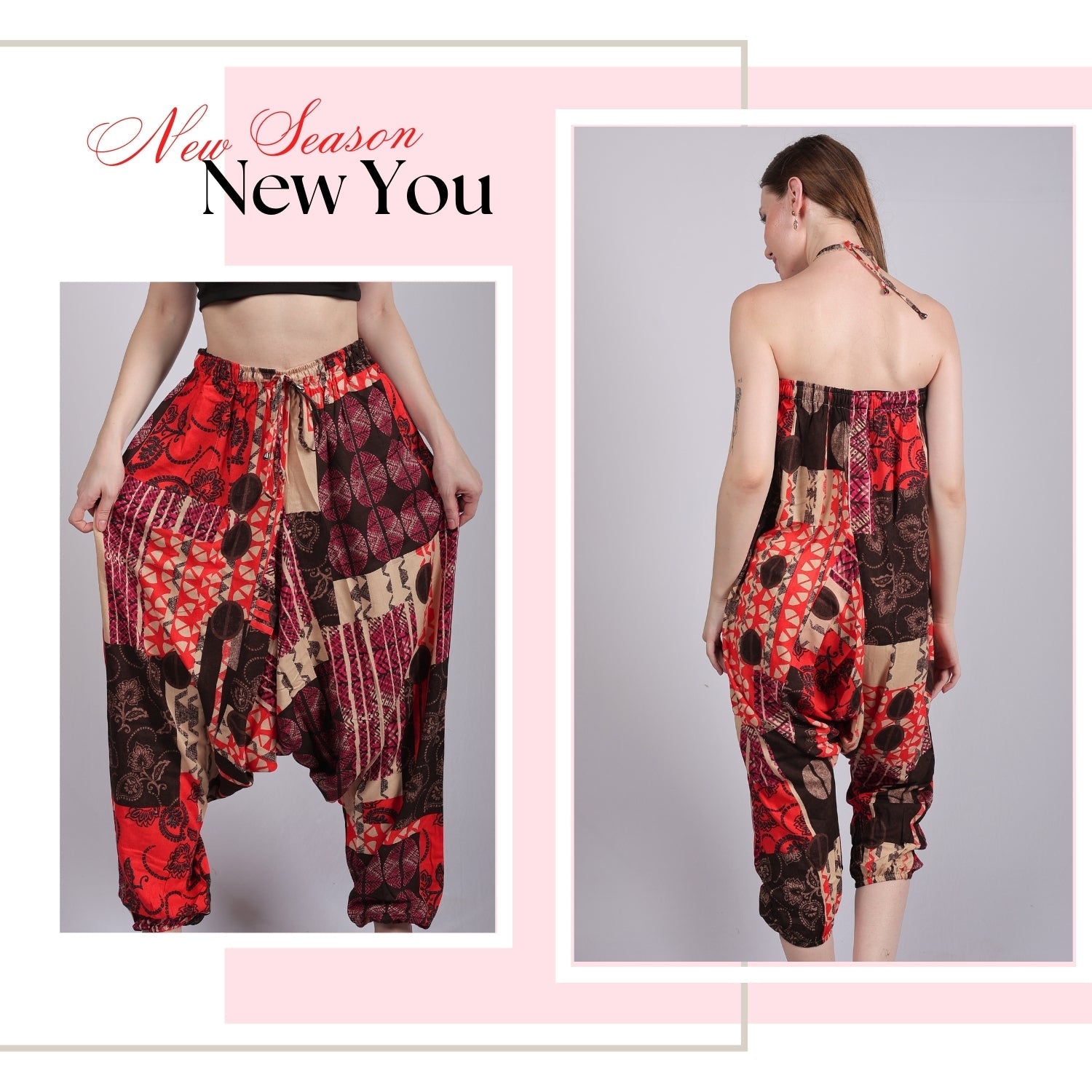 Boho Chic Harem Pants for Women “ Casual Yoga Pants - .com