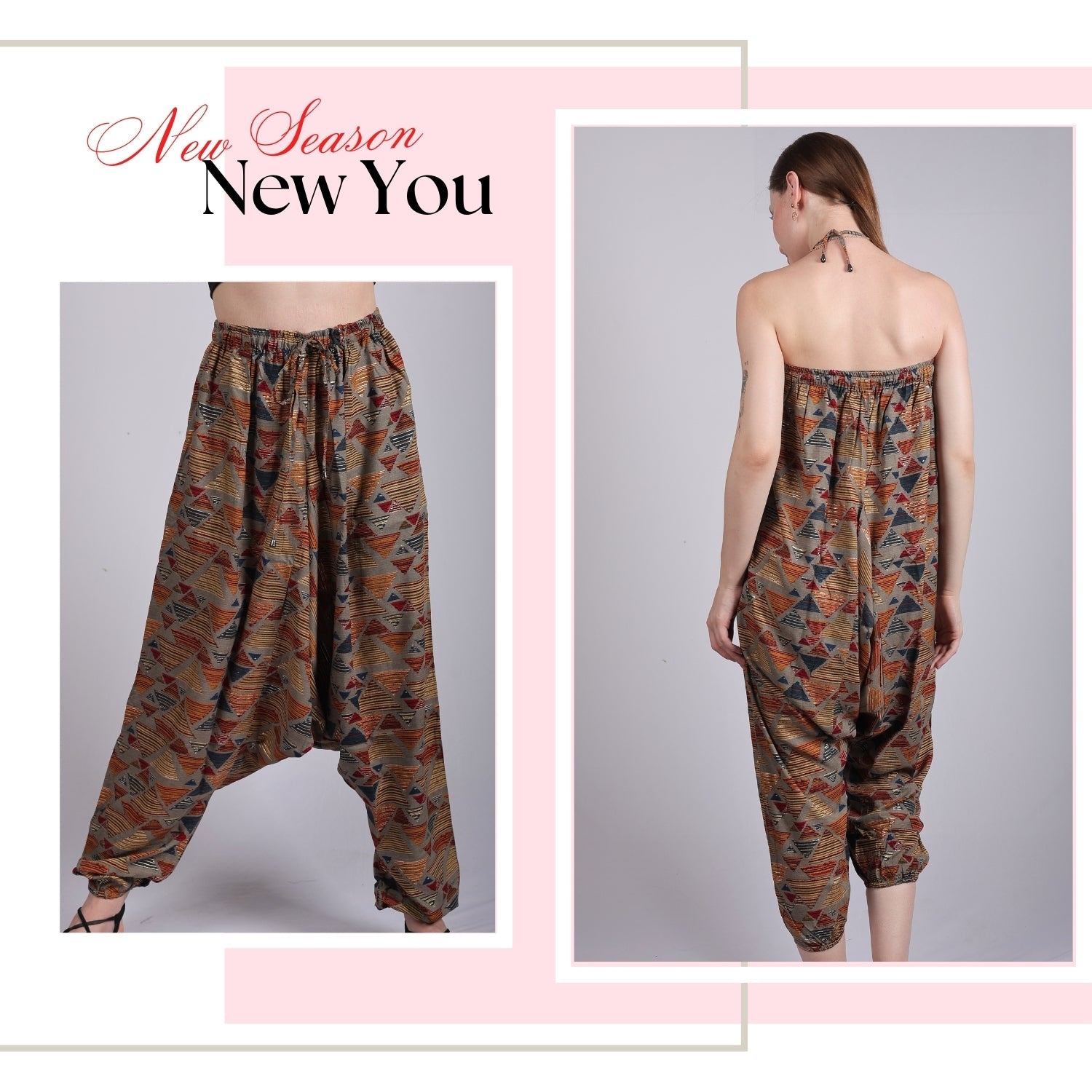 Boho Chic Harem Pants for Women “ Casual Yoga Pants - .com