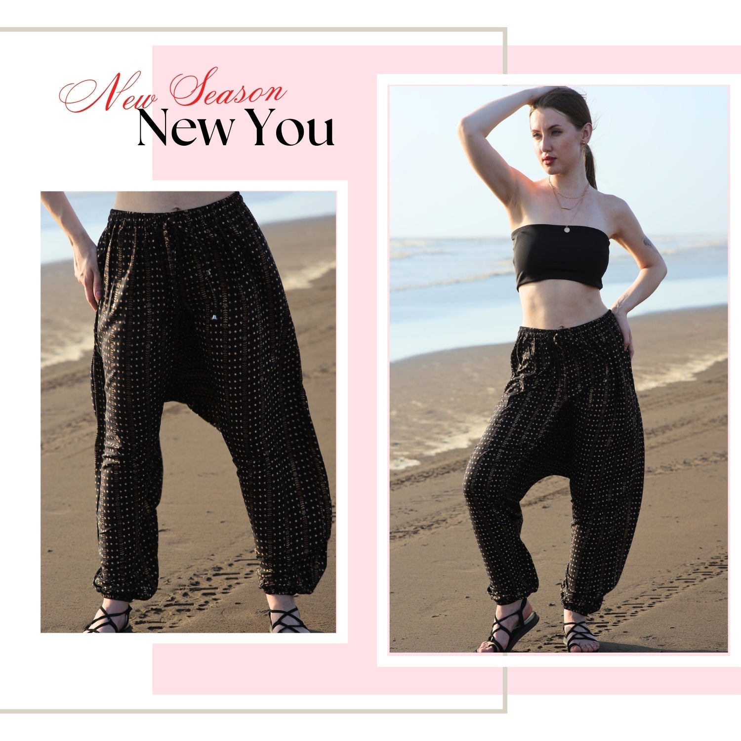 Women's Boho Harem Pants “ Cozy And Beach Wear - .com