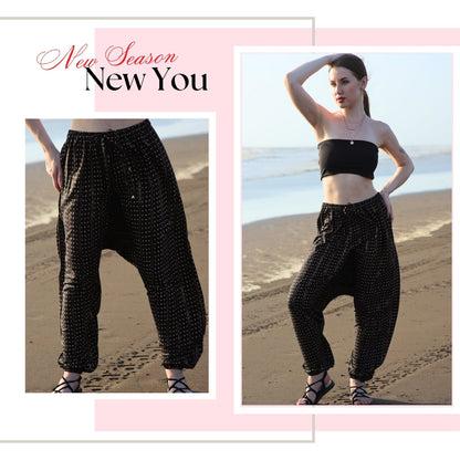 Women's Boho Harem Pants “ Cozy And Beach Wear - .com
