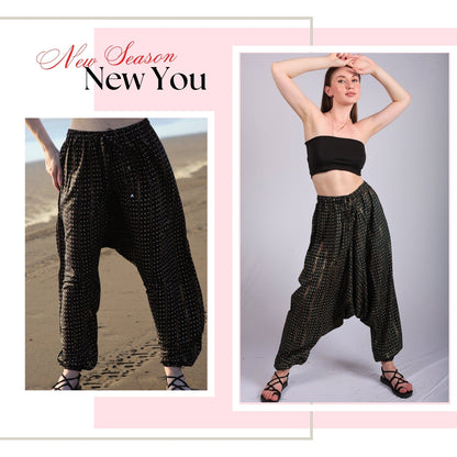Women's Boho Harem Pants “ Cozy And Beach Wear - .com