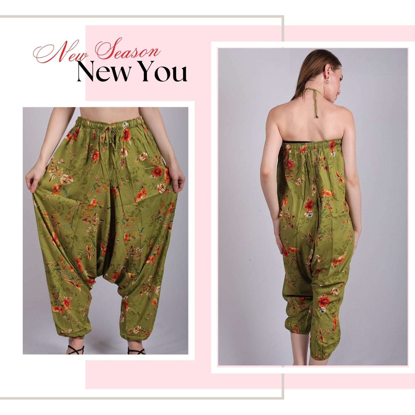 Women's Bohemian Harem Pants “ Stylish Yoga & Lounge Pants - .com