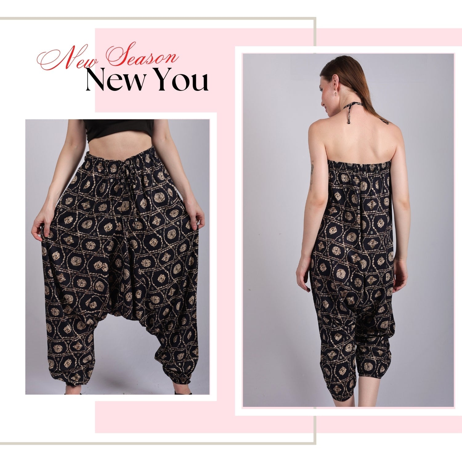 Women's Boho Harem Pants “ Trendy & Beach Wear - .com