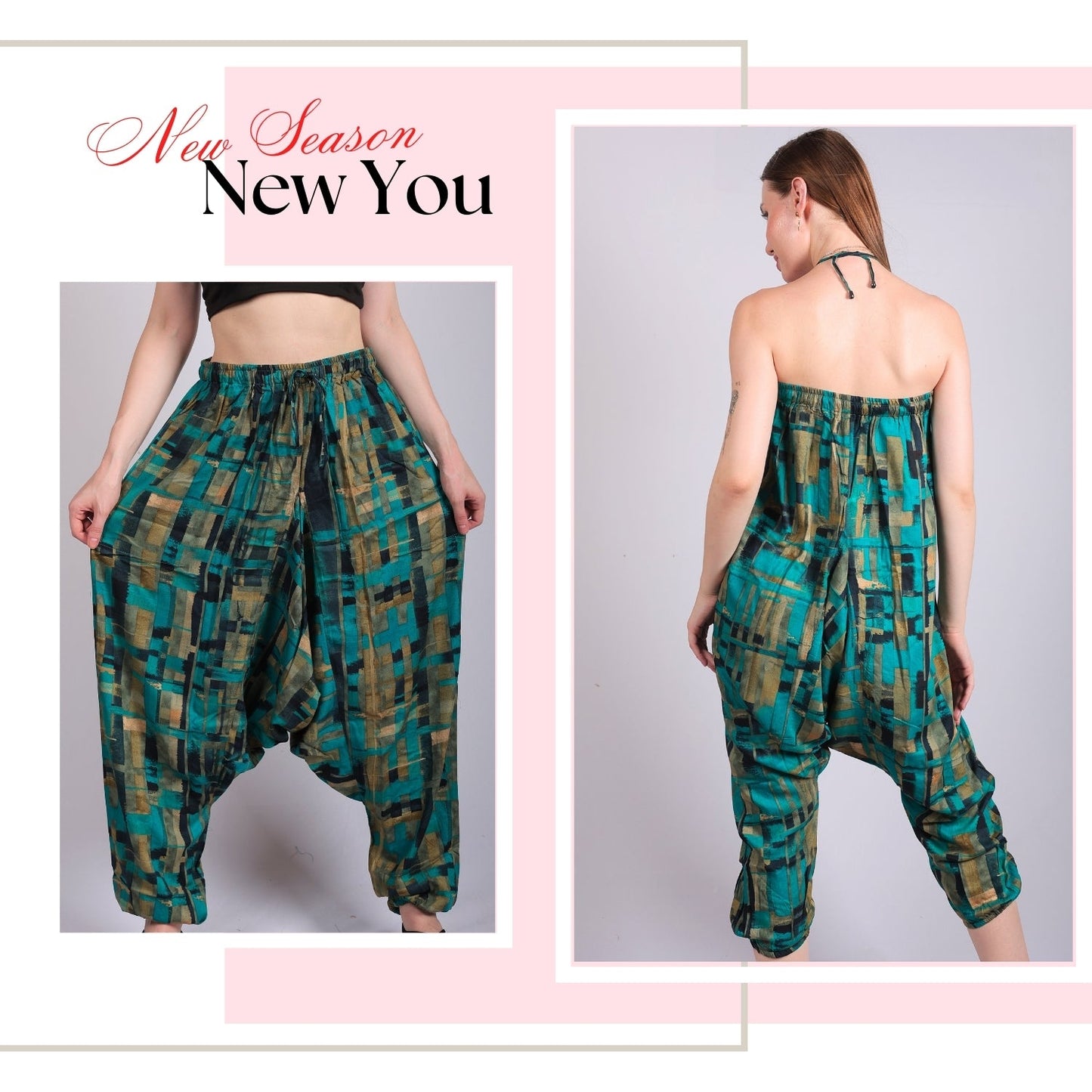 Women's Boho Harem Pants | Jumpsuit - .com