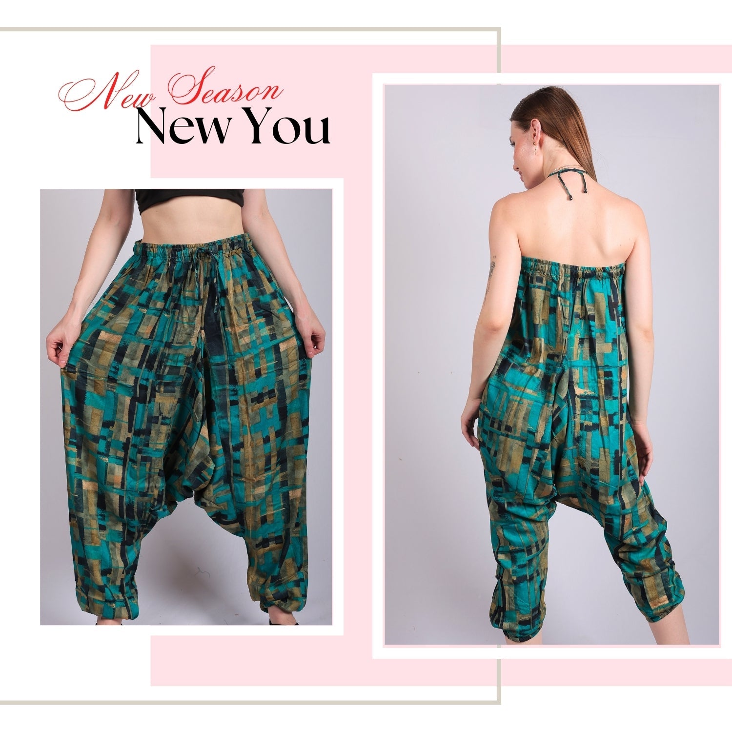 Women's Boho Harem Pants | Jumpsuit - .com