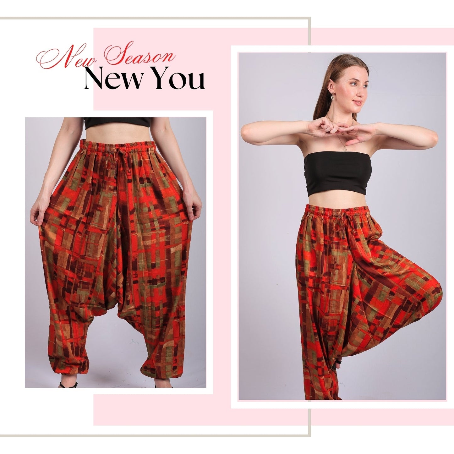 Women's Boho Harem Pants | Jumpsuit - .com