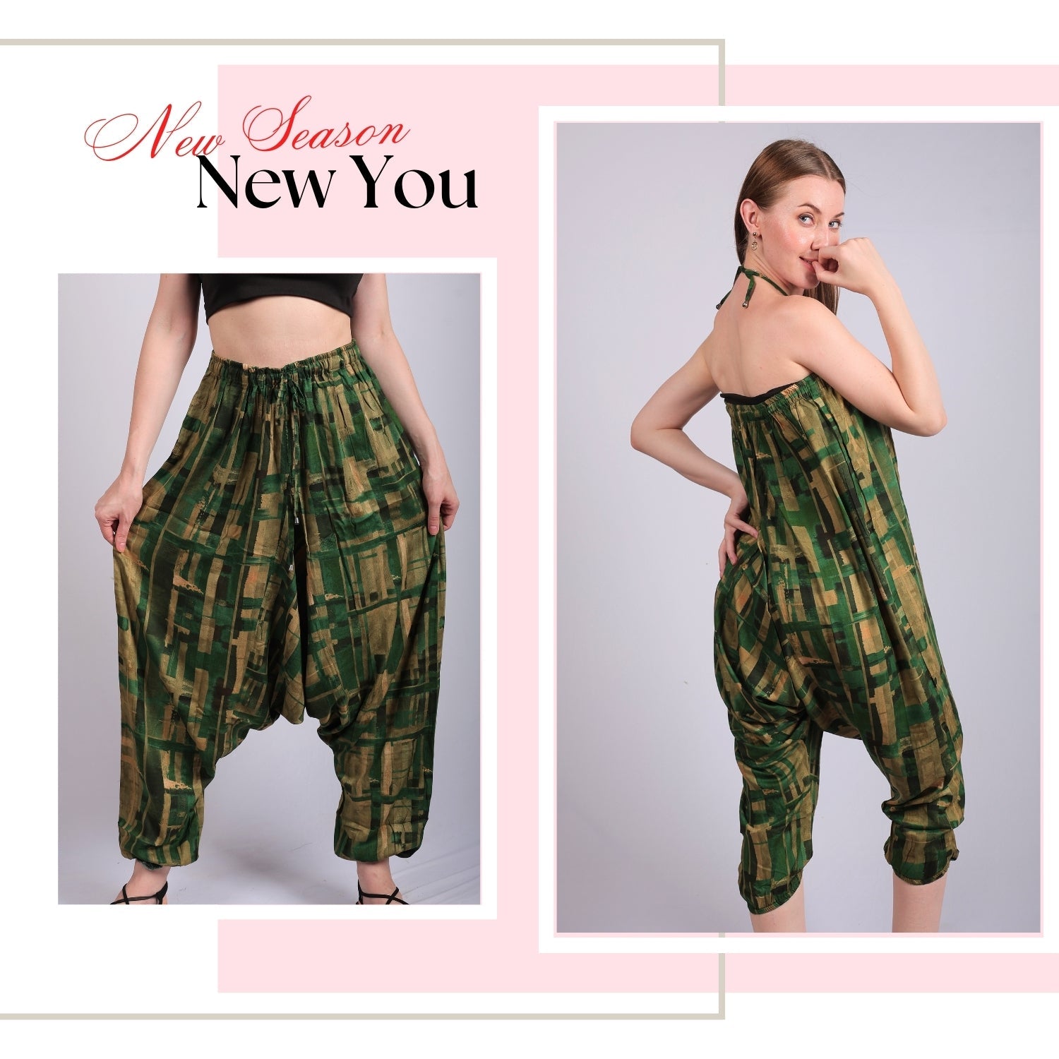 Women's Boho Harem Pants | Jumpsuit - .com