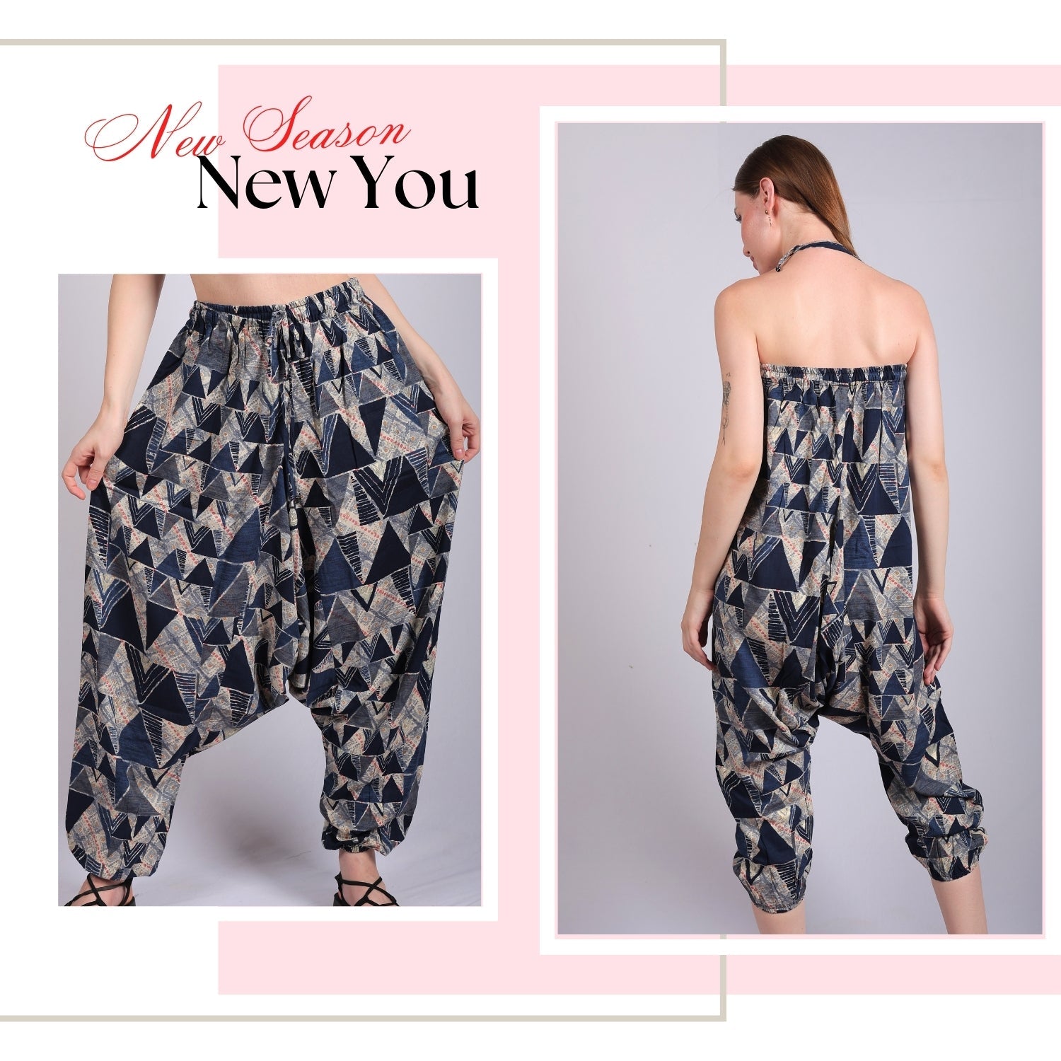 Women's Boho Harem Pants “ Versatile Pants for Yoga & Beach - .com