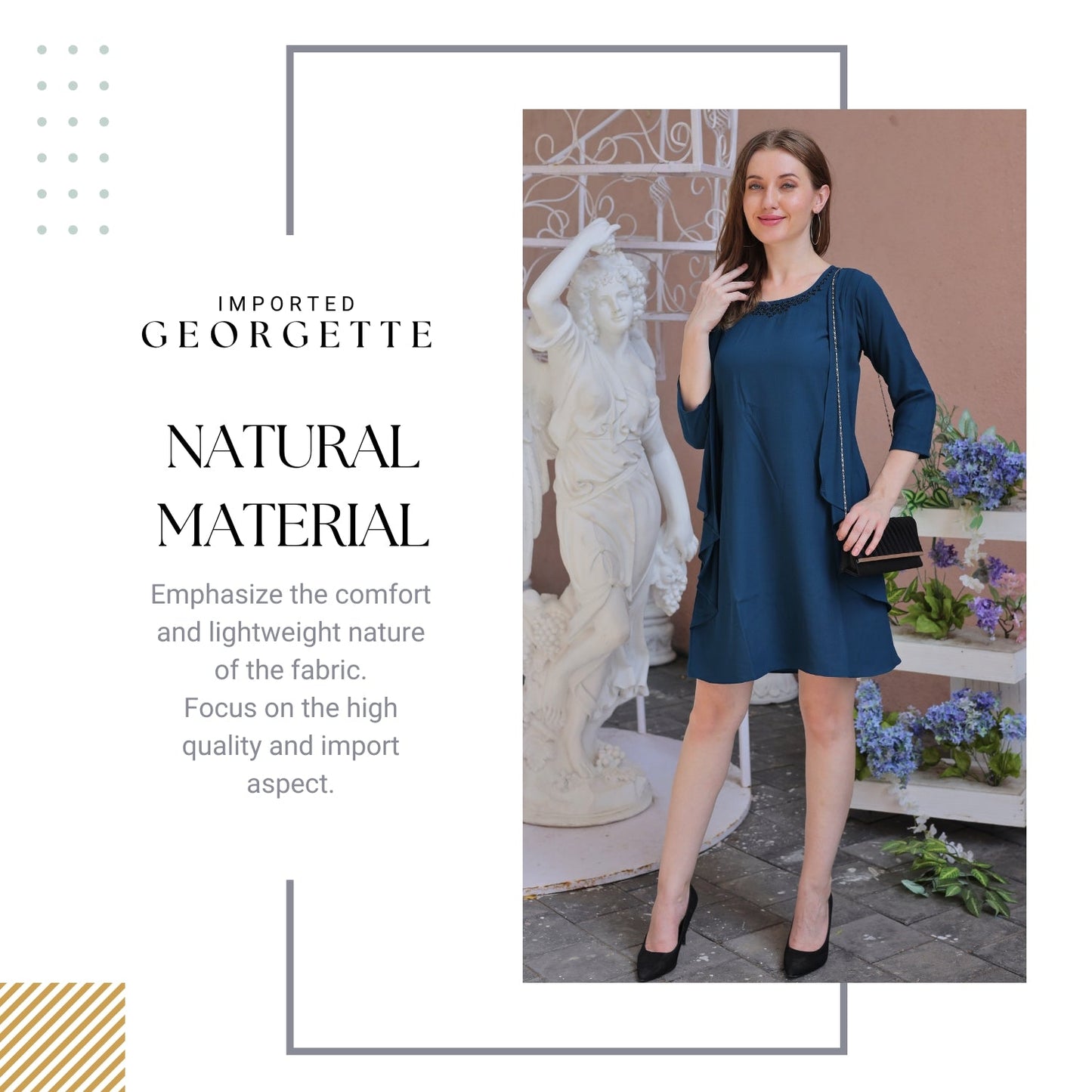 Stunning Georgette Dress for All Occasions