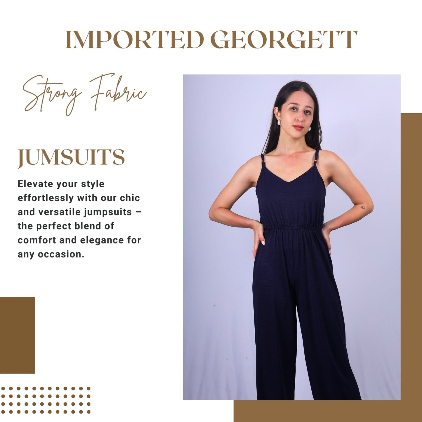 Wide-Leg Sleeveless Jumpsuit