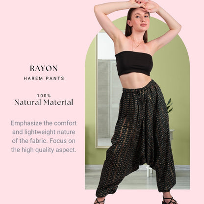 Women's Boho Harem Pants “ Cozy And Beach Wear - .com