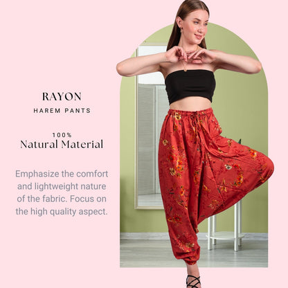 Women's Bohemian Harem Pants “ Stylish Yoga & Lounge Pants - .com
