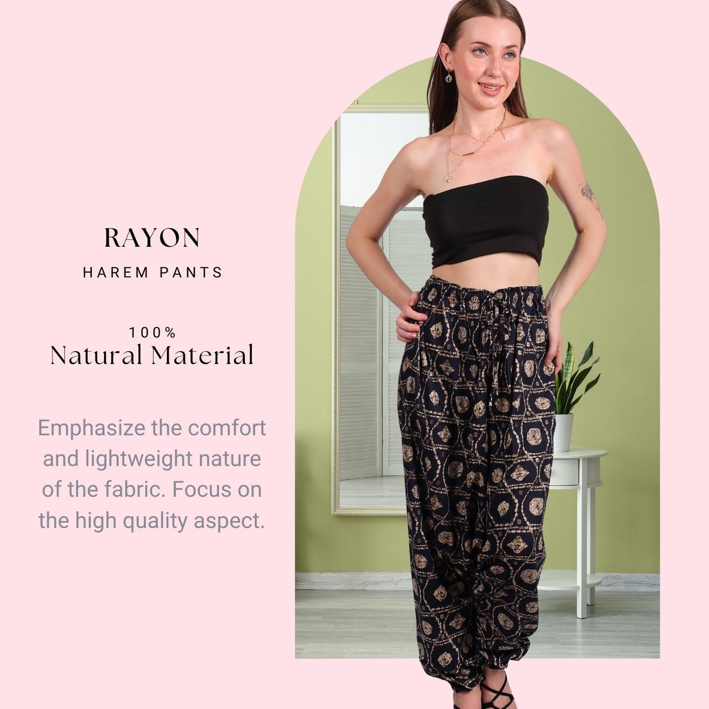 Women's Boho Harem Pants “ Trendy & Beach Wear - .com