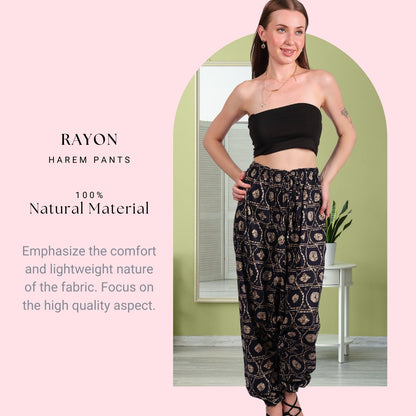 Women's Boho Harem Pants “ Trendy & Beach Wear - .com