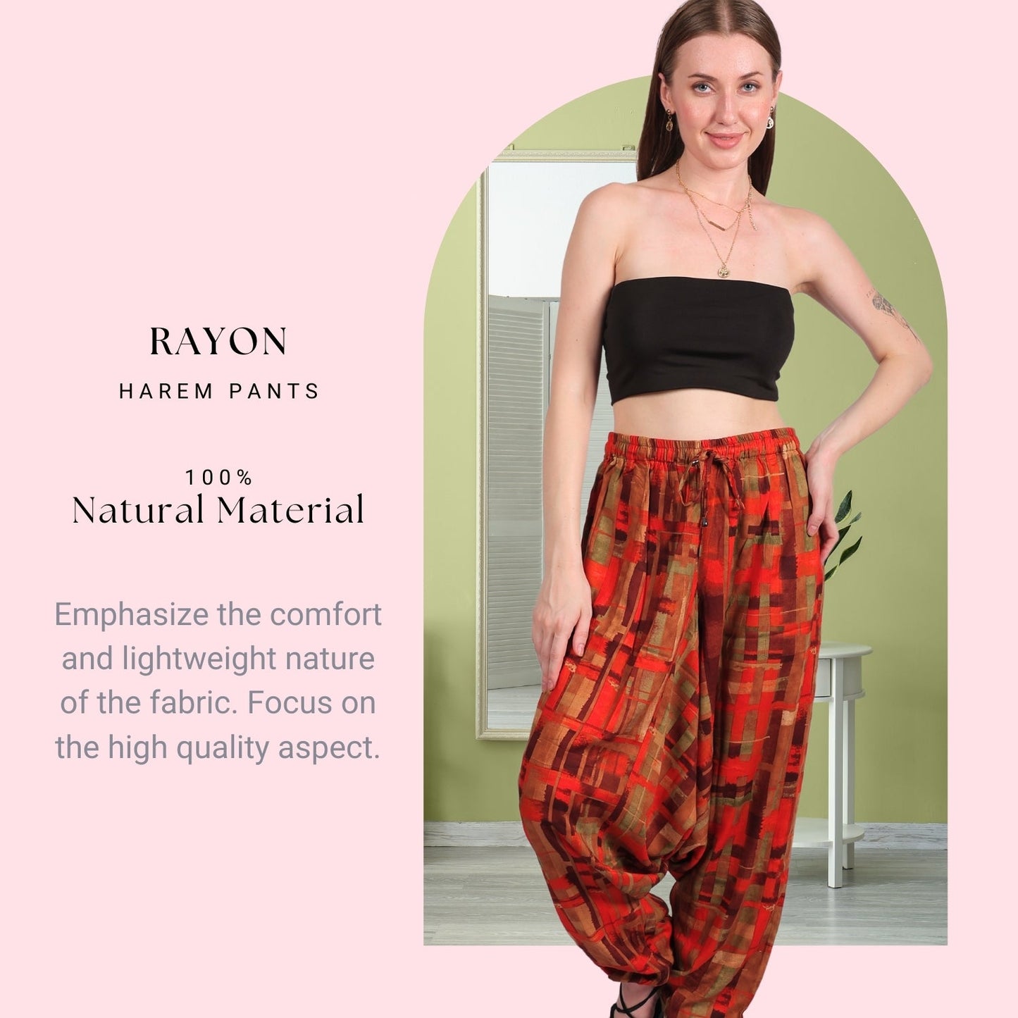 Women's Boho Harem Pants | Jumpsuit - .com