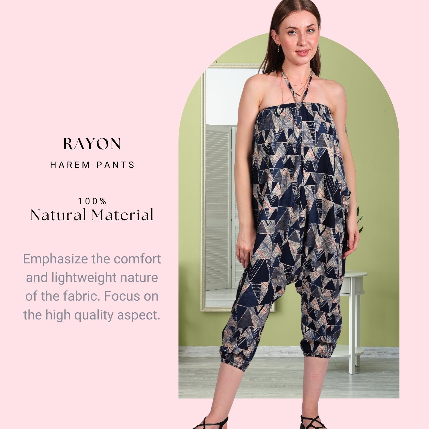 Women's Boho Harem Pants “ Versatile Pants for Yoga & Beach - .com