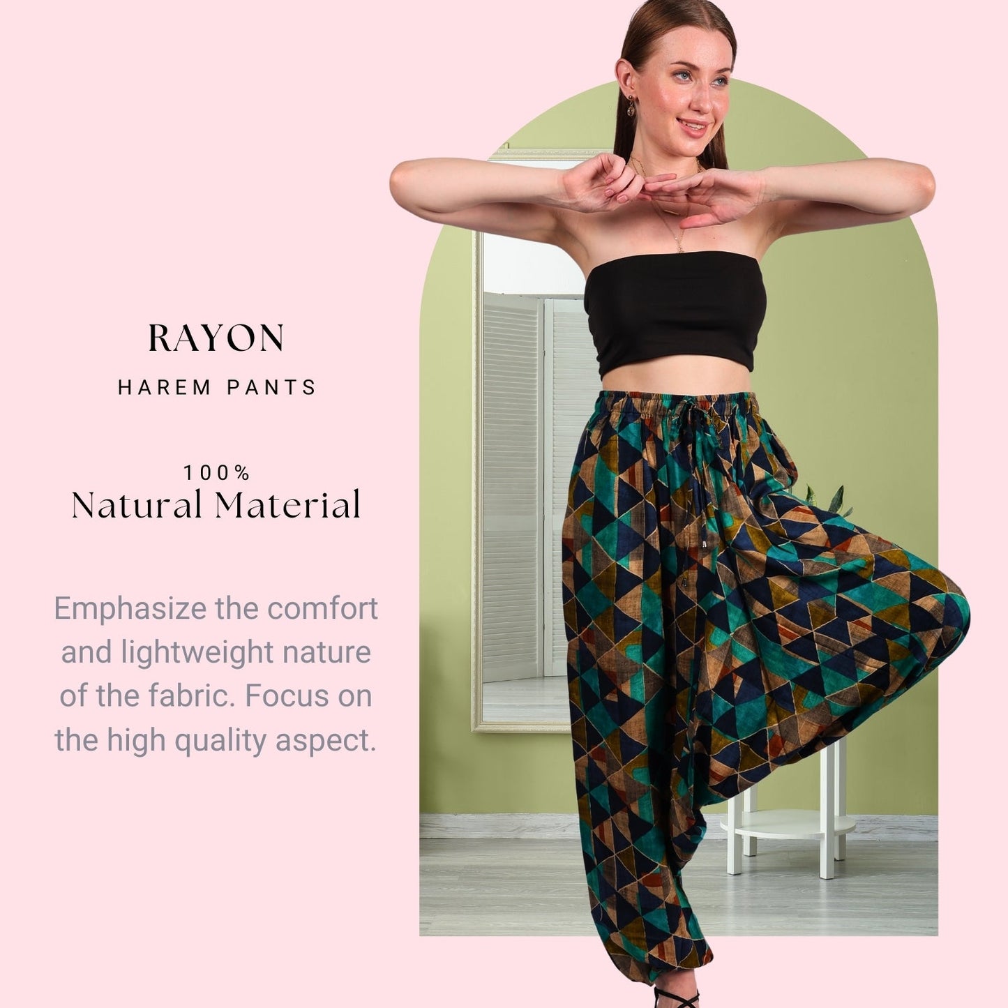 Women's Boho Harem Pants “ Stylish & Beach Wear - .com