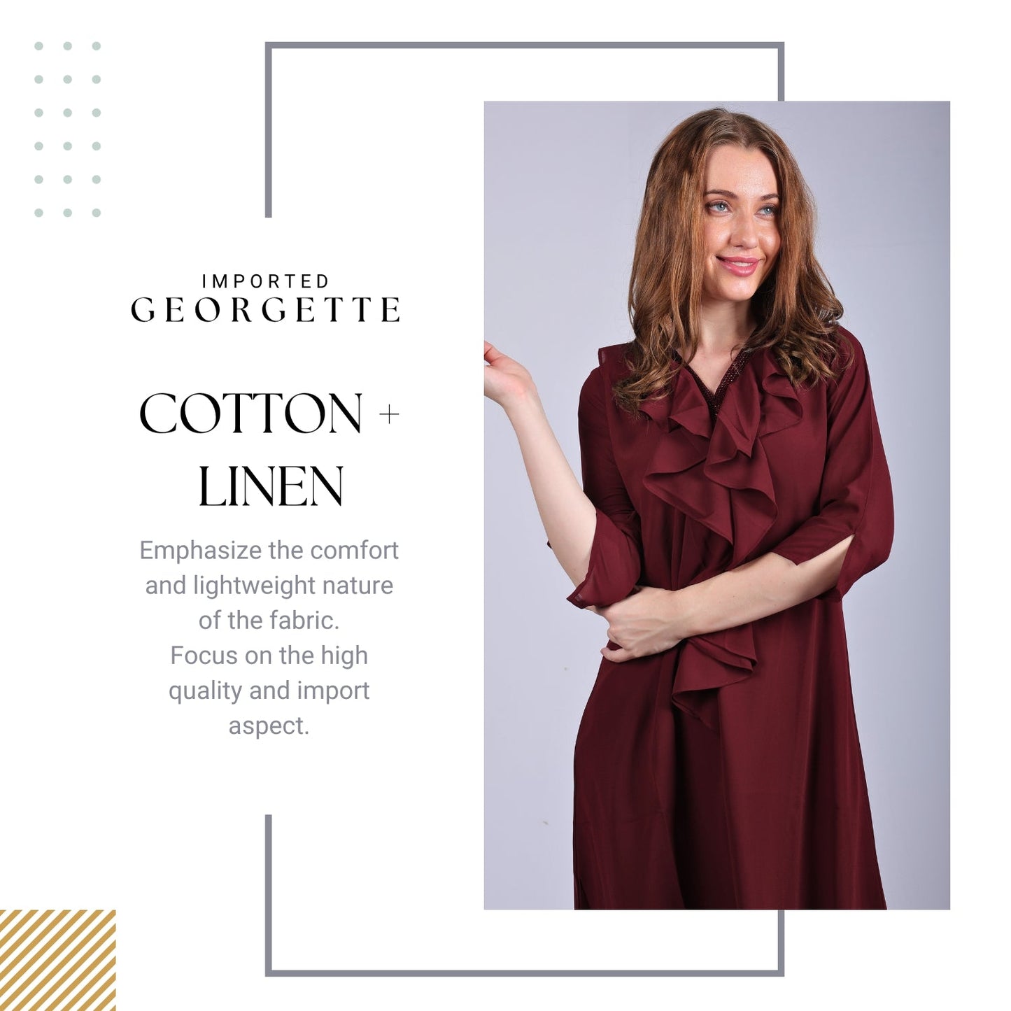 Shop Dresses Blended Georgette