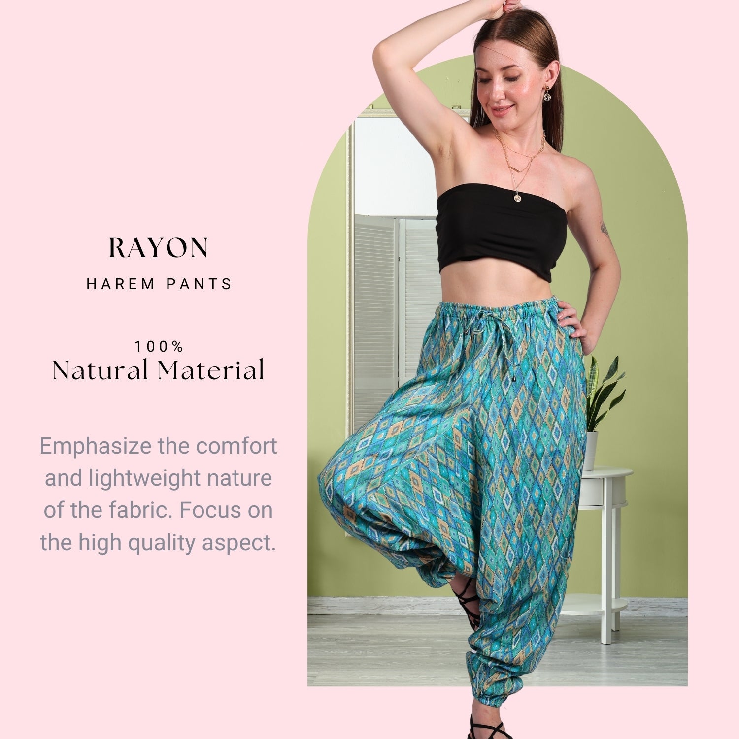 Boho Harem Pants for Women “ Stylish Yoga Pants - .com