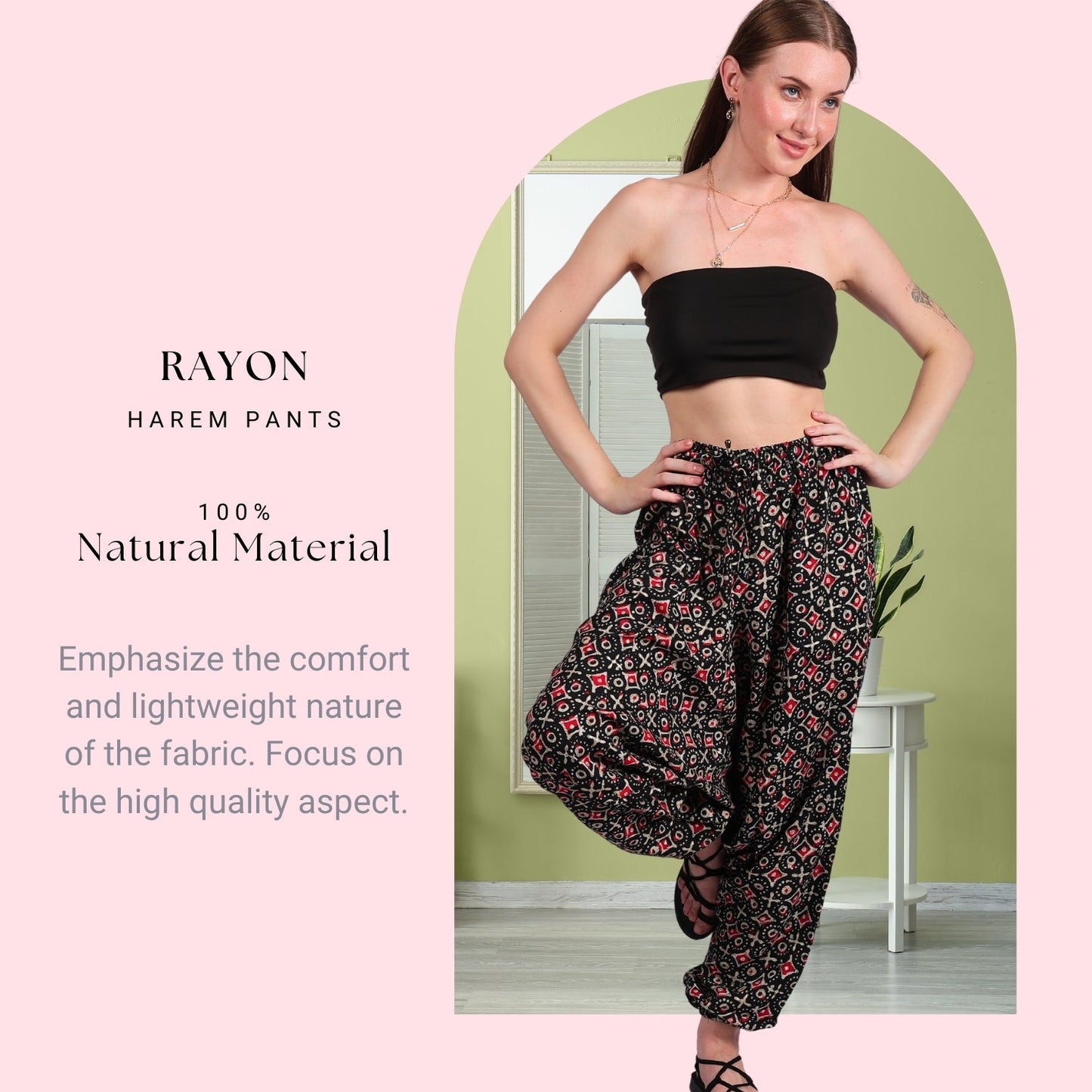 Women's Boho Harem Pants “ Versatile & Beach Wear - .com