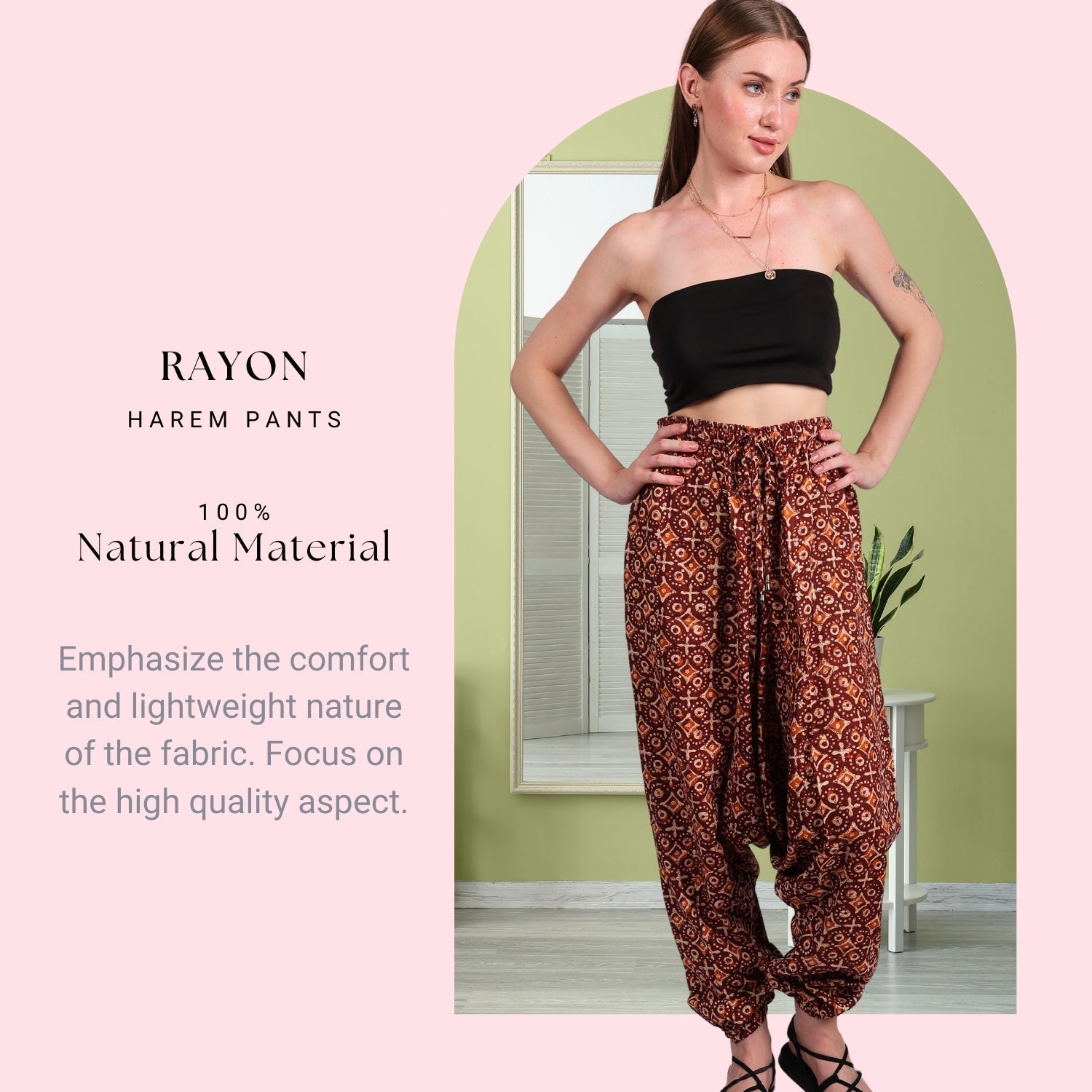 Women's Boho Harem Pants “ Versatile & Beach Wear - .com