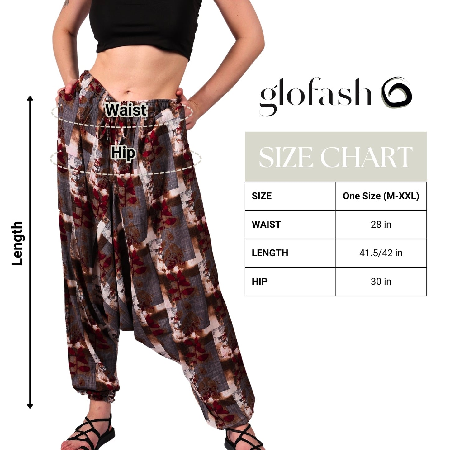 Bohemian Harem Pants for Women “ Fashionable Pants with Pockets - .com