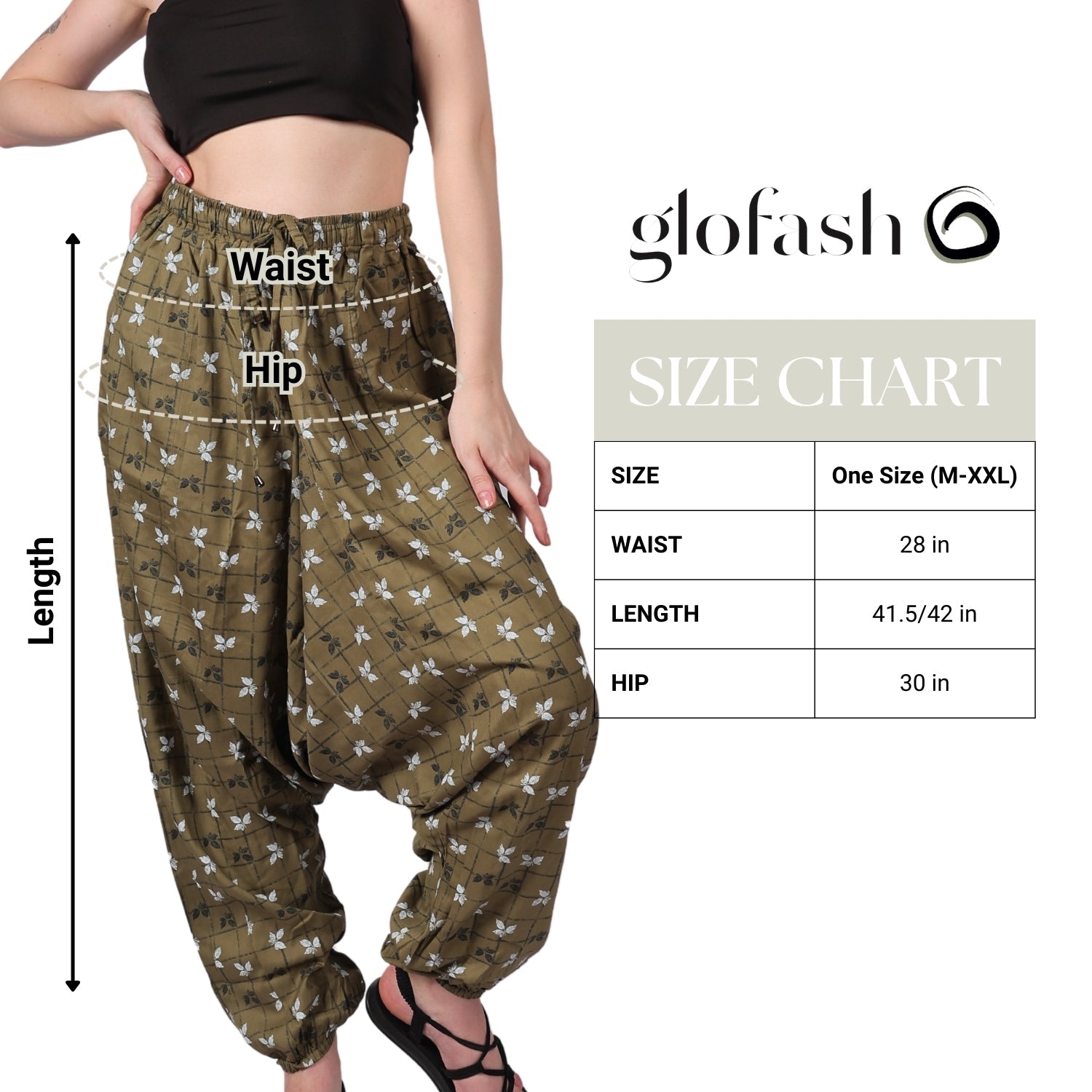 Women's Boho Harem Pants “ Multi-Functional Pants with Pockets - .com