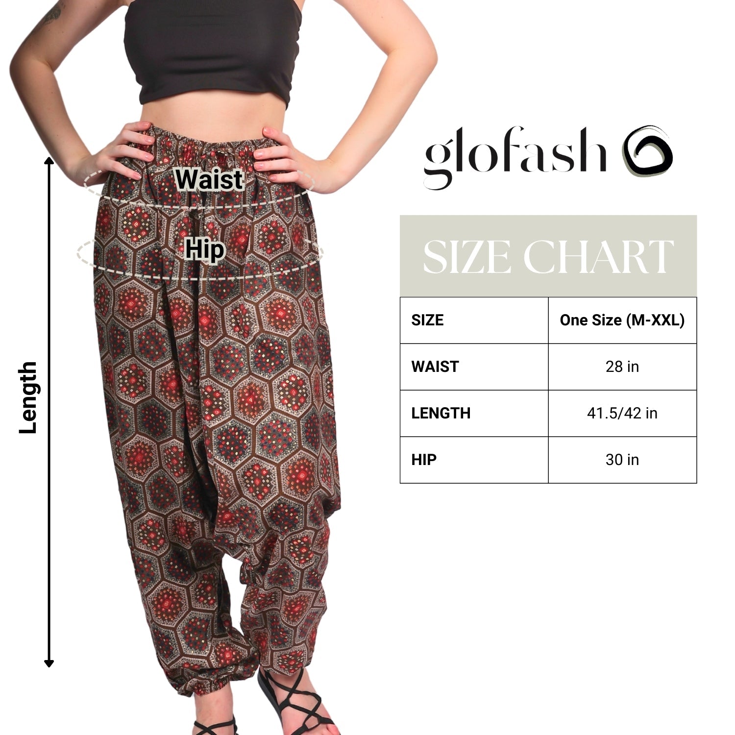 Women's Boho Harem Pants “ Trendy Pants with Pockets - .com
