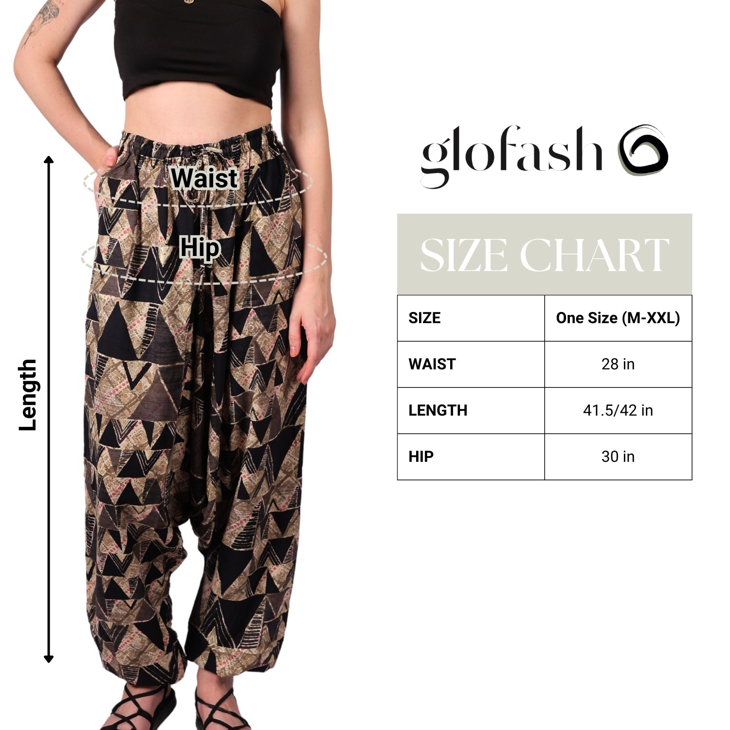 Women's Boho Harem Pants “ Versatile Pants for Yoga & Beach - .com