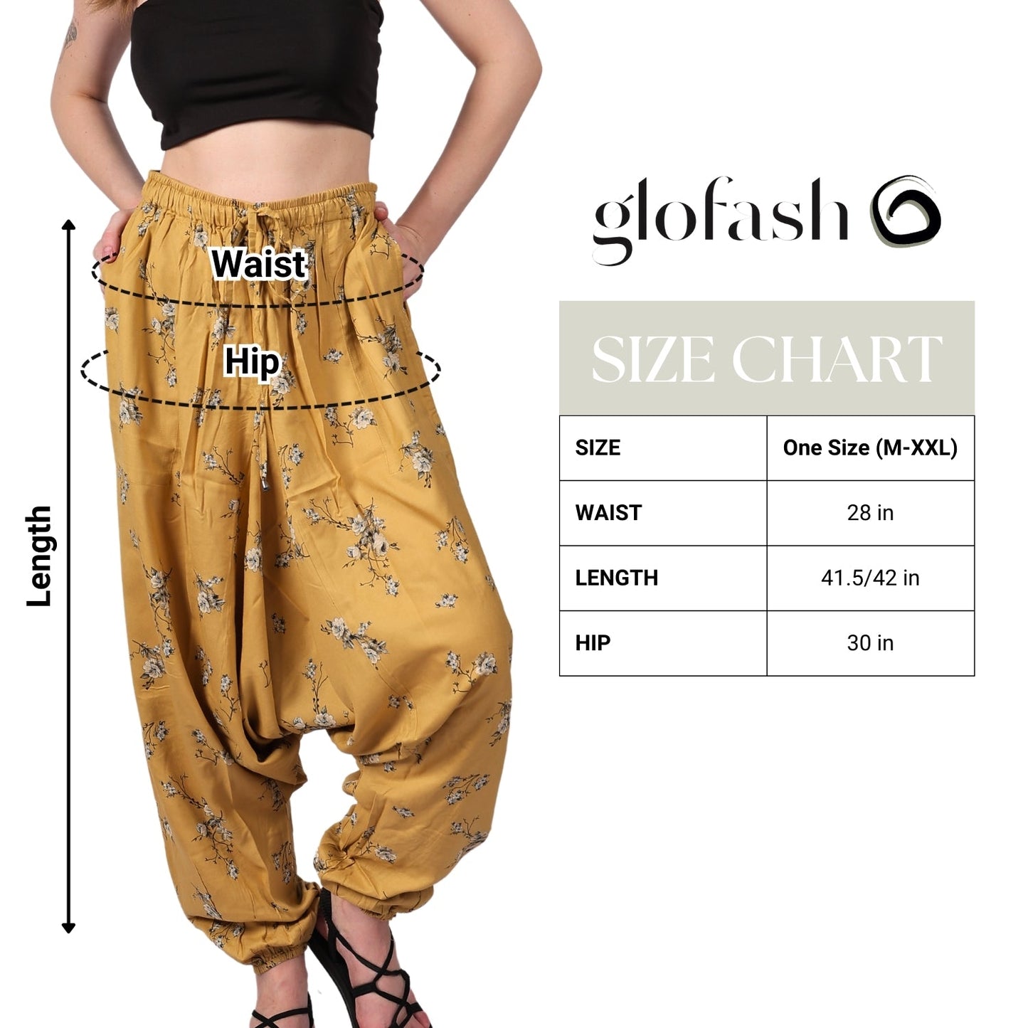Boho Harem Pants for Women - Yoga Pants with Pockets - .com